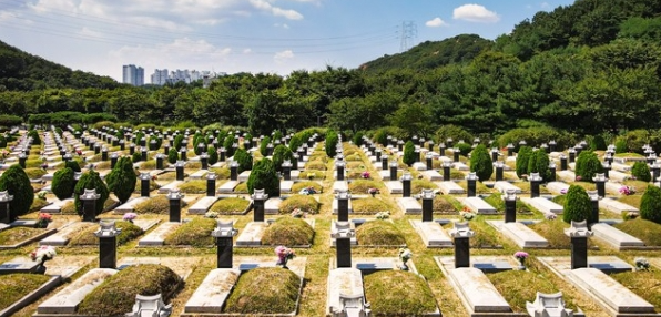 E하늘 보건복지부 장사정보서비스 포털 제공 이미지 - 가북공설공원묘지