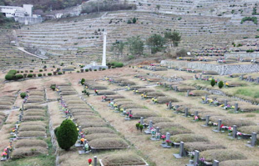 E하늘 보건복지부 장사정보서비스 포털 제공 이미지 - 상리공설묘지