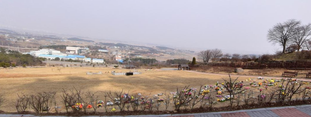 E하늘 보건복지부 장사정보서비스 포털 제공 이미지 - 서산시희망공원(묘지)