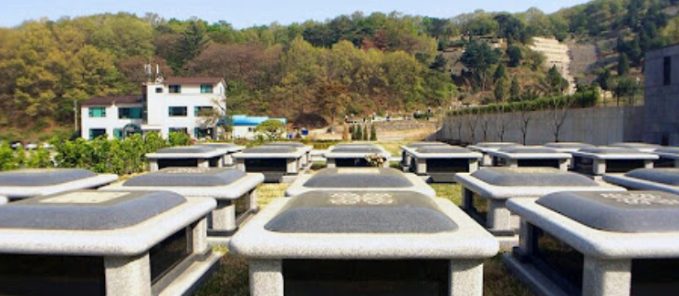 E하늘 보건복지부 장사정보서비스 포털 제공 이미지 - 아산주진공설묘지