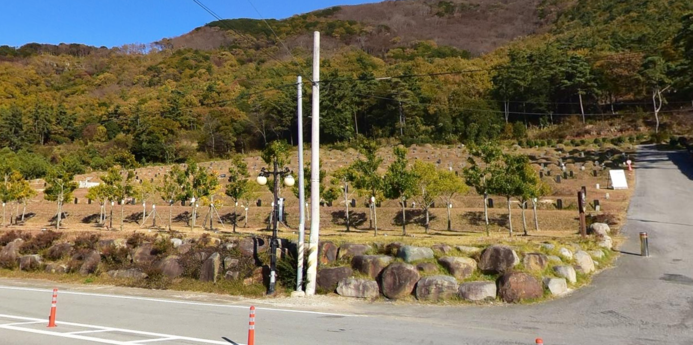 E하늘 보건복지부 장사정보서비스 포털 제공 이미지 - 완도군추모공원