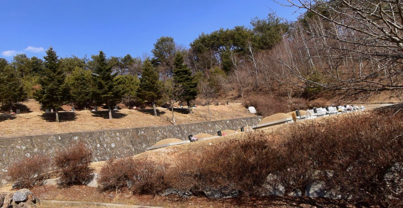 E하늘 보건복지부 장사정보서비스 포털 제공 이미지 - 화천공원묘지