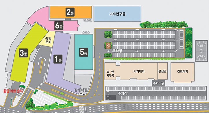 E하늘 보건복지부 장사정보서비스 포털 제공 이미지 - 고신대병원 장례식장