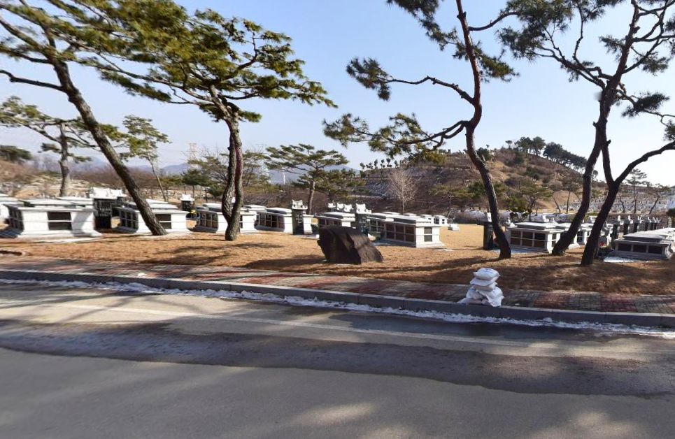 E하늘 보건복지부 장사정보서비스 포털 제공 이미지 - (재)개나리추모공원 봉안담